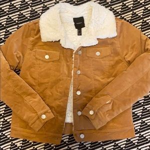 Corduroy Sherpa Jacket
